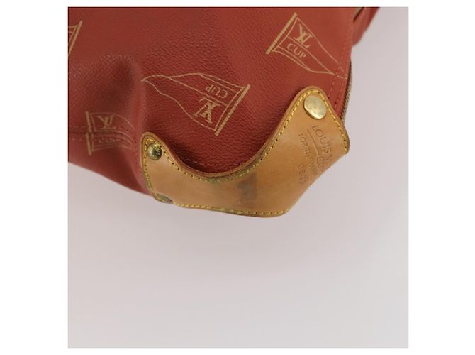 LOUIS VUITTON LV Cup Kabul Boston Bag Rosso M80020 LV Auth 190139 - vista 17