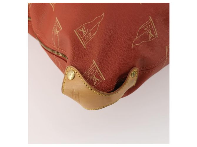 LOUIS VUITTON LV Cup Kabul Boston Bag Rosso M80020 LV Auth 190139 - vista 18