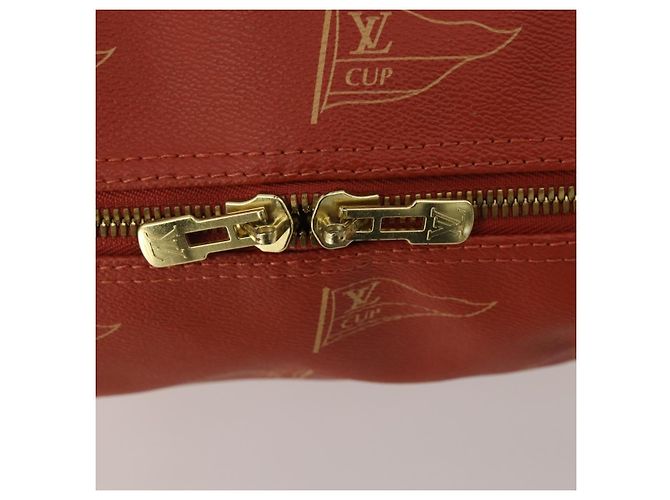 LOUIS VUITTON LV Cup Kabul Boston Bag Rosso M80020 LV Auth 190139 - vista 20