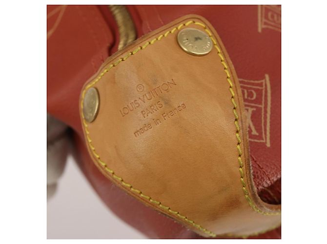 LOUIS VUITTON LV Cup Kabul Boston Bag Rosso M80020 LV Auth 190139 - vista 8