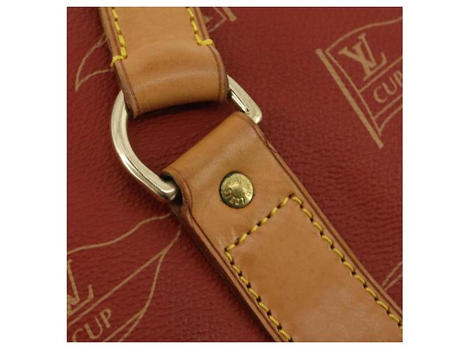 LOUIS VUITTON LV Cup Kabul Boston Bag Rosso M80020 LV Auth 190139 - vista 9
