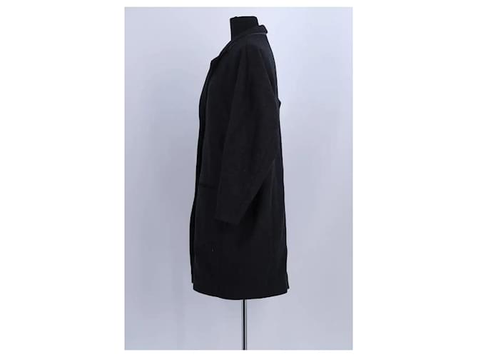 Abrigo de algodón negro Soeur - vista 3