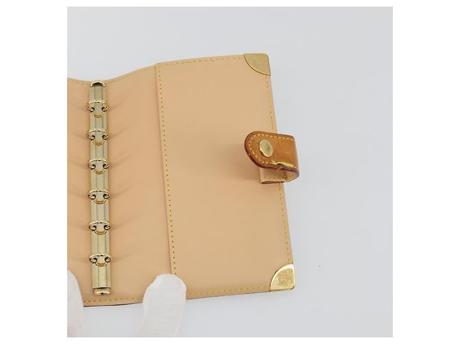 LOUIS VUITTON Monogram Multicolor Agenda PM White R20896 LV Auth BA14021 Bianco - vista 14