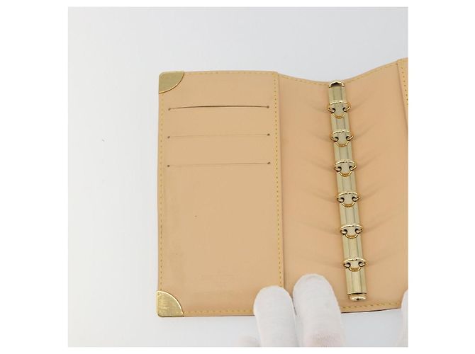 LOUIS VUITTON Monogram Multicolor Agenda PM White R20896 LV Auth BA14021 Bianco - vista 15