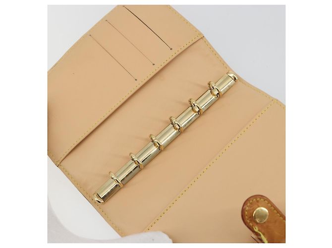 LOUIS VUITTON Monogram Multicolor Agenda PM White R20896 LV Auth BA14021 Bianco - vista 17