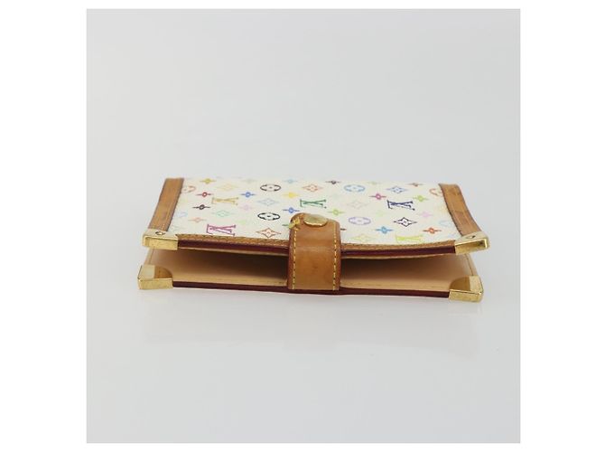LOUIS VUITTON Monogram Multicolor Agenda PM White R20896 LV Auth BA14021 Bianco - vista 4