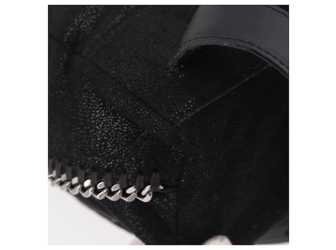 Autre Marque Rucksack Stella MacCartney Polyester Schwarz Silber Auth bs35920 - Ansicht 14