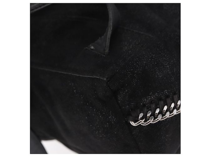Autre Marque Rucksack Stella MacCartney Polyester Schwarz Silber Auth bs35920 - Ansicht 15
