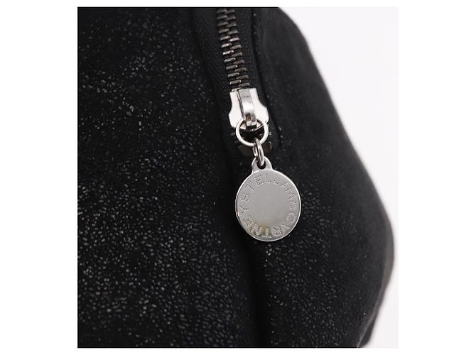 Autre Marque Rucksack Stella MacCartney Polyester Schwarz Silber Auth bs35920 - Ansicht 16