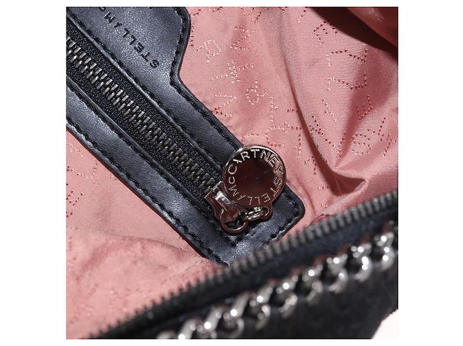 Autre Marque Rucksack Stella MacCartney Polyester Schwarz Silber Auth bs35920 - Ansicht 23