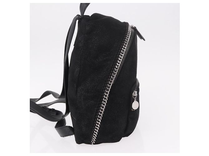 Autre Marque Rucksack Stella MacCartney Polyester Schwarz Silber Auth bs35920 - Ansicht 5