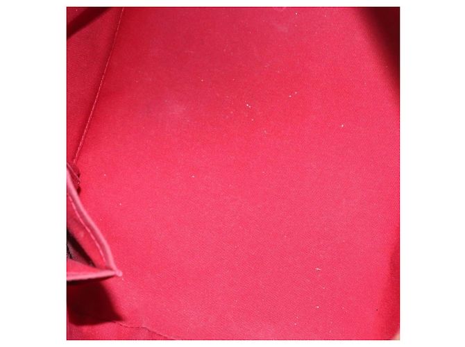 LOUIS VUITTON Bolso Vernis Bellevue PM Pomme D'amour M93583 LV Auth ka5098 Roja - vista 11