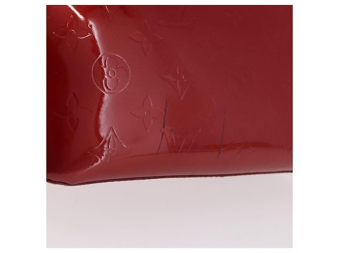 LOUIS VUITTON Bolso Vernis Bellevue PM Pomme D'amour M93583 LV Auth ka5098 Roja - vista 3