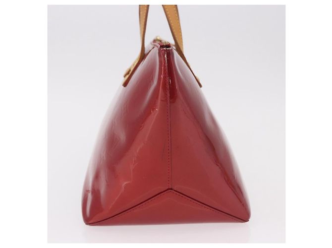 LOUIS VUITTON Bolso Vernis Bellevue PM Pomme D'amour M93583 LV Auth ka5098 Roja - vista 4