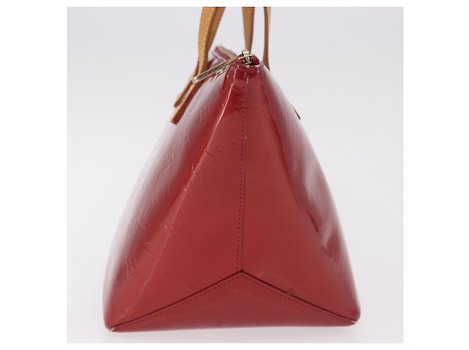 LOUIS VUITTON Bolso Vernis Bellevue PM Pomme D'amour M93583 LV Auth ka5098 Roja - vista 5