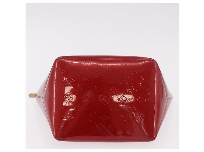 LOUIS VUITTON Bolso Vernis Bellevue PM Pomme D'amour M93583 LV Auth ka5098 Roja - vista 6