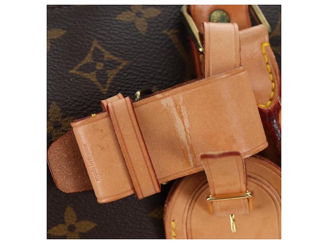 LOUIS VUITTON Monogram Keepall 55 Boston Bag M41424 LV Auth 189276V Monogramma - vista 21