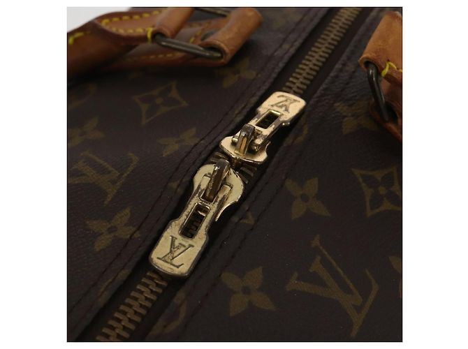 LOUIS VUITTON Monogram Keepall Bandouliere 60 Boston Bag M41412 LV Auth 190782 Monogramma - vista 10
