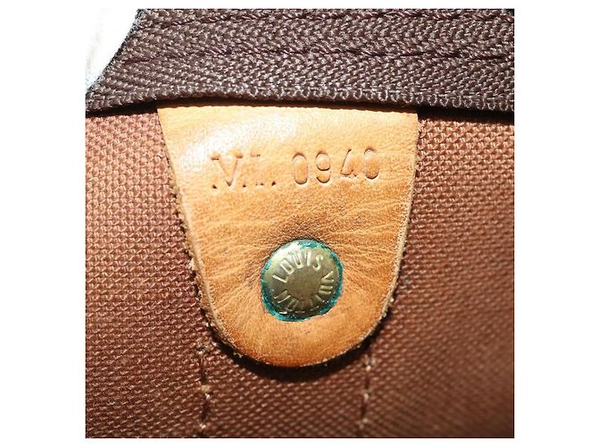 LOUIS VUITTON Monogram Keepall Bandouliere 60 Boston Bag M41412 LV Auth 190782 Monogramma - vista 12