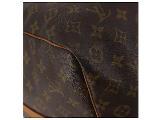 LOUIS VUITTON Monogram Keepall Bandouliere 60 Boston Bag M41412 LV Auth 190782 Monogramma - vista 16