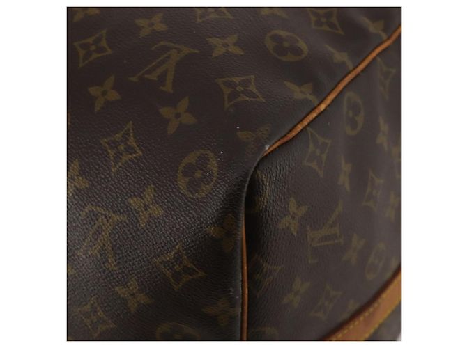 LOUIS VUITTON Monogram Keepall Bandouliere 60 Boston Bag M41412 LV Auth 190782 Monogramma - vista 17