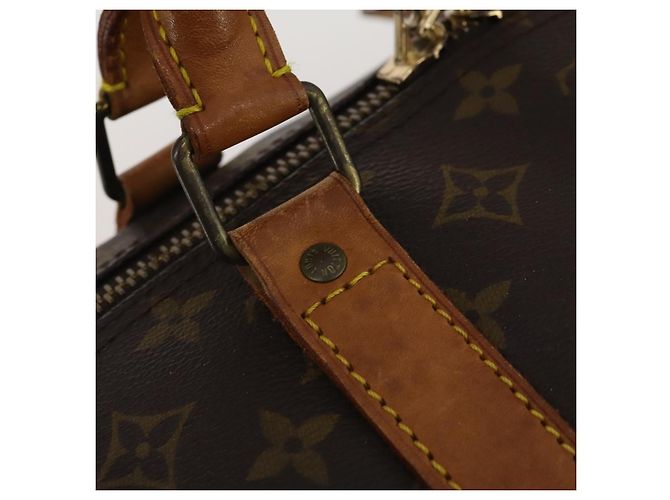 LOUIS VUITTON Monogram Keepall Bandouliere 60 Boston Bag M41412 LV Auth 190782 Monogramma - vista 19