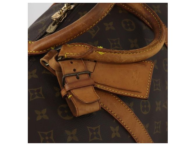 LOUIS VUITTON Monogram Keepall Bandouliere 60 Boston Bag M41412 LV Auth 190782 Monogramma - vista 21