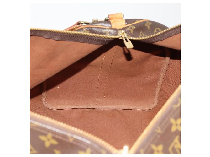 LOUIS VUITTON Monogram Keepall Bandouliere 60 Boston Bag M41412 LV Auth 190782 Monogramma - vista 23
