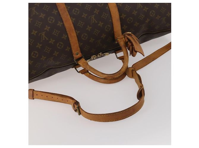 LOUIS VUITTON Monogram Keepall Bandouliere 60 Boston Bag M41412 LV Auth 190782 Monogramma - vista 7