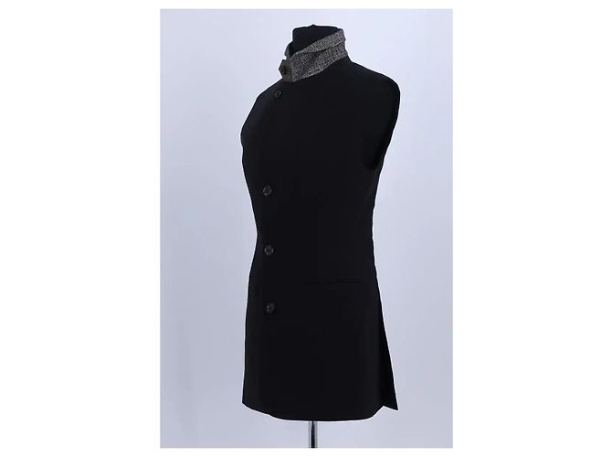 Blazer Louis Vuitton de linho preto - vista 2