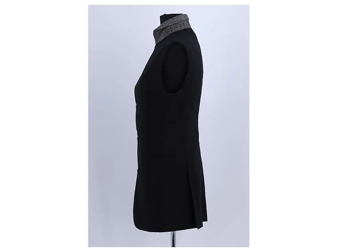 Blazer Louis Vuitton de linho preto - vista 3