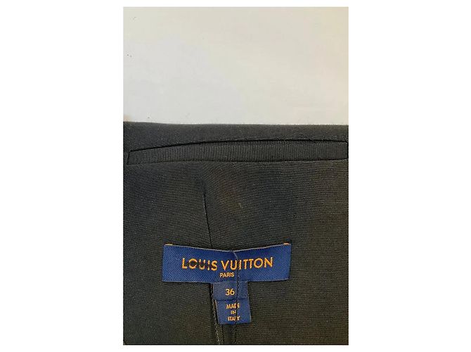 Blazer Louis Vuitton de linho preto - vista 5