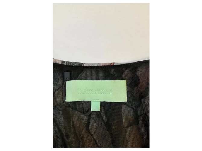 Heimstone Abito in seta multicolore - vista 5