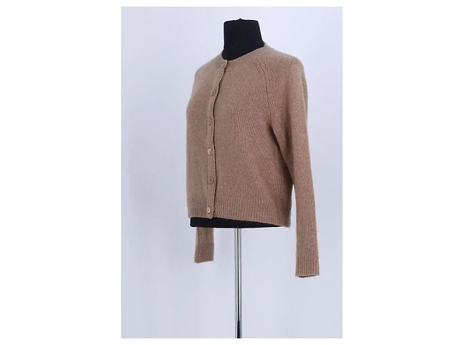 Eric Bompard Cardigã cor caramelo - vista 2