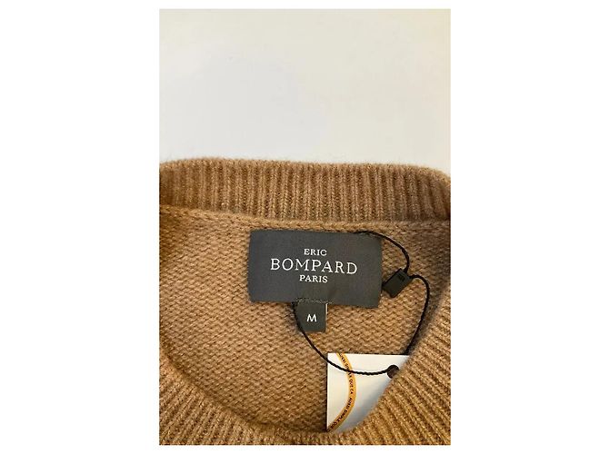 Eric Bompard Cardigã cor caramelo - vista 5