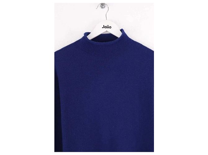 Jersey de cachemira azul Eric Bompard S - vista 2