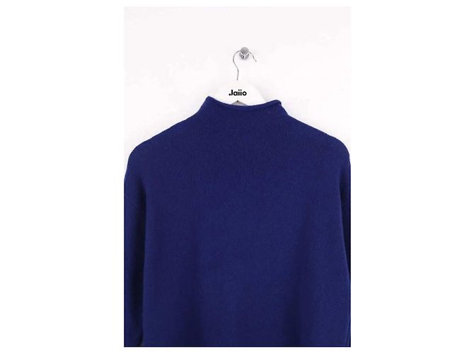 Jersey de cachemira azul Eric Bompard S - vista 4