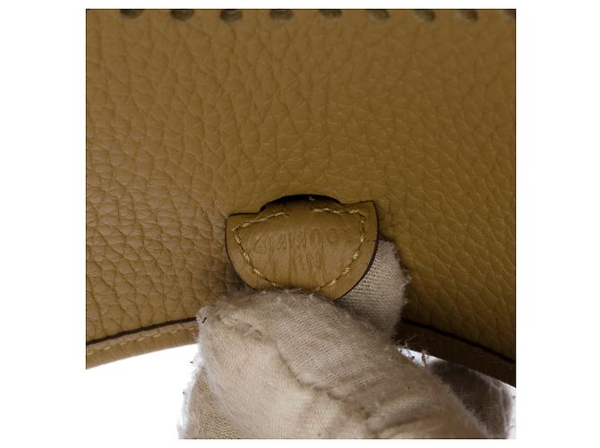 Hermès Borsa HERMES Mini Evelyne in Pelle Beige - 103710 - vista 8