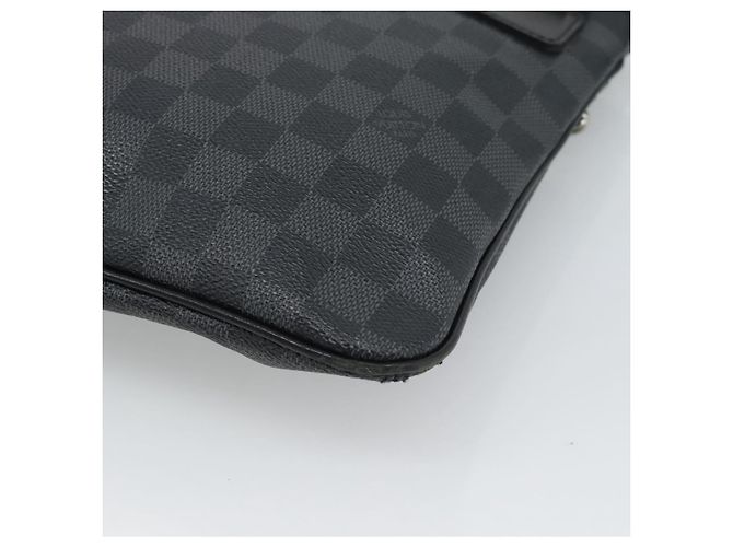 LOUIS VUITTON Borsa a tracolla Damier Graphite Tomas N58028 LV Auth ka5149 Damier ebene - vista 15