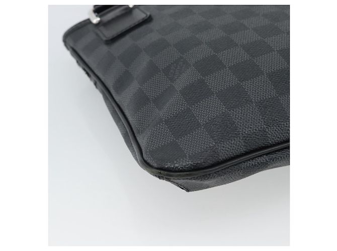 LOUIS VUITTON Borsa a tracolla Damier Graphite Tomas N58028 LV Auth ka5149 Damier ebene - vista 16