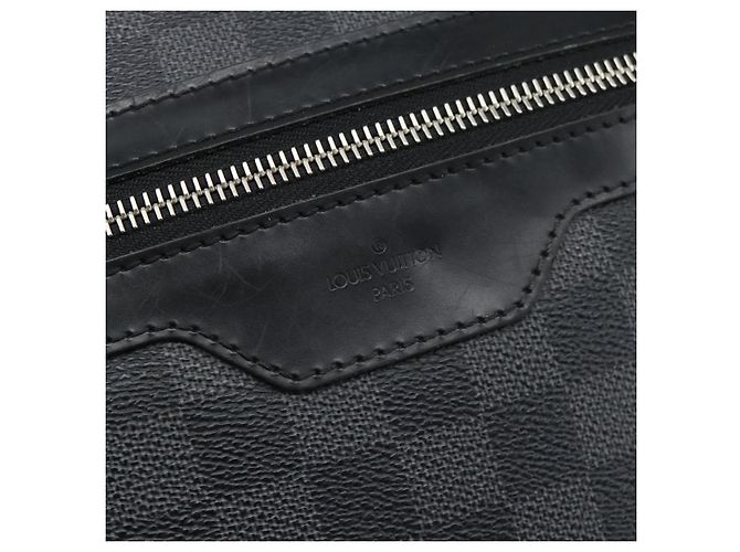 LOUIS VUITTON Borsa a tracolla Damier Graphite Tomas N58028 LV Auth ka5149 Damier ebene - vista 17