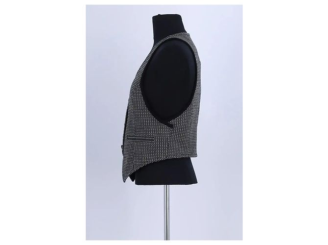 Louis Vuitton Chaleco de lana negro - vista 3