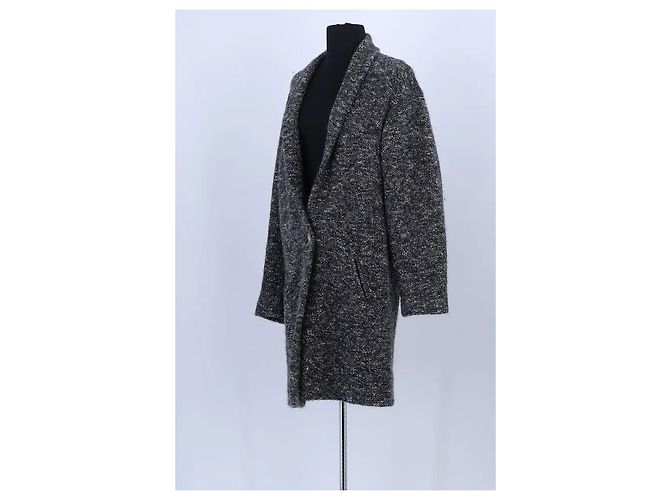 Isabel Marant Etoile Abrigo antracita Gris antracita - vista 2