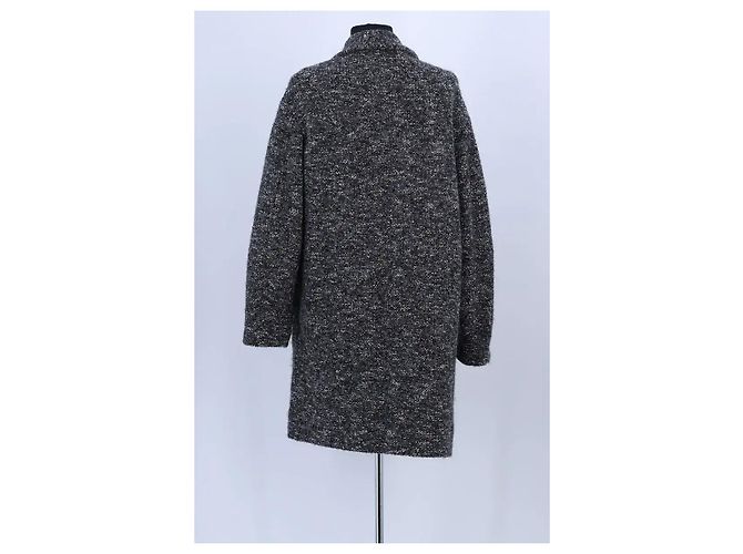 Isabel Marant Etoile Abrigo antracita Gris antracita - vista 4