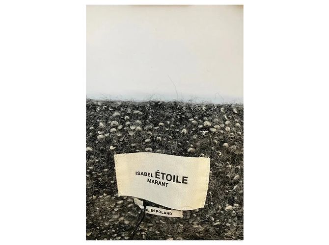 Isabel Marant Etoile Abrigo antracita Gris antracita - vista 5