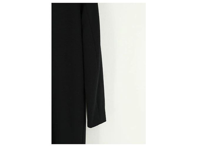 Abrigo de algodón negro Agnès b. M - vista 3
