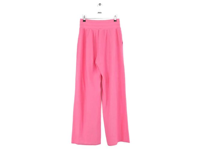 Autre Marque Calça larga rosa - vista 3