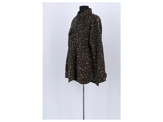 Laurence Bras Braune Wolljacke - Ansicht 2