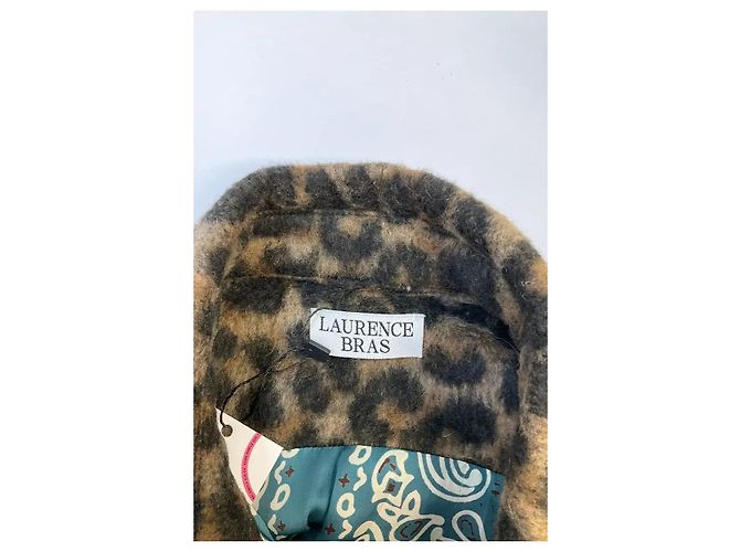 Laurence Bras Braune Wolljacke - Ansicht 5
