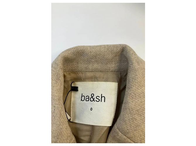 Blazer de lana beige Ba&Sh - vista 5